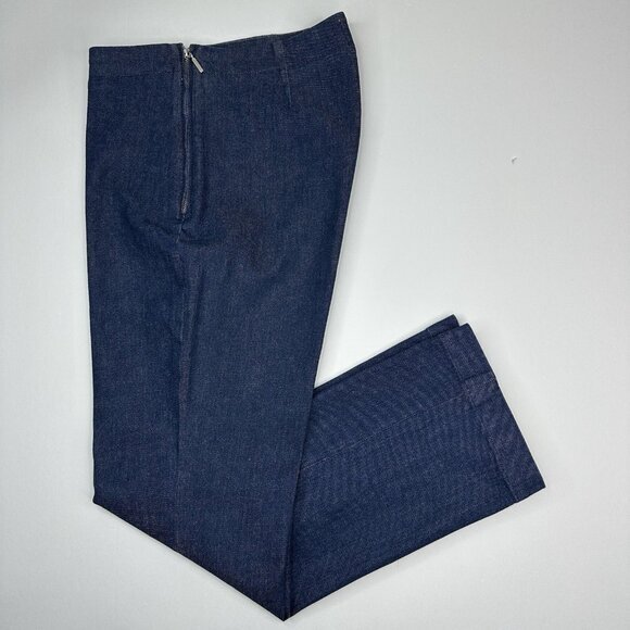Sézane Women’s Blue Pencil Straight Leg Minimalist Designer Jean FR 42/W31/L28 - Picture 3 of 14